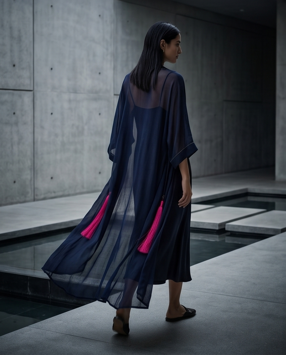 Emerald Velvet Kimono